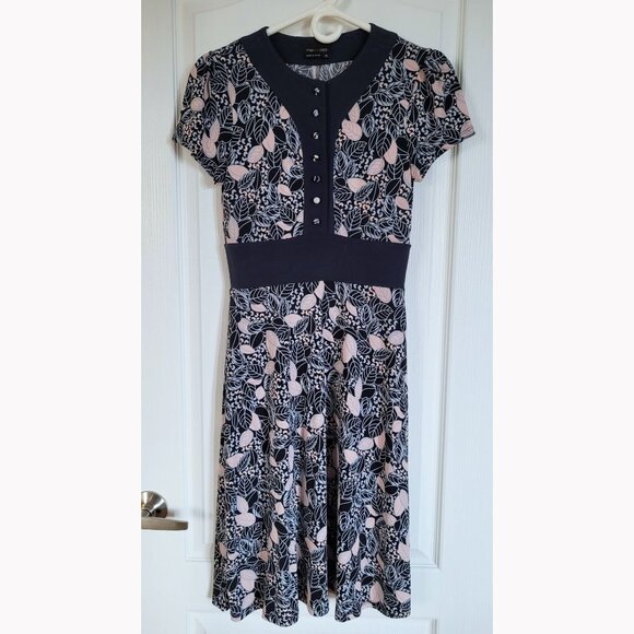 Max and Cleo A-line Foliage Dress - Picture 1 of 9